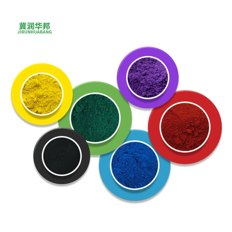 Runhuabang Iron Oxide Pigments for Architectural Paints Exterior Coatings Alkali Resistant Fade Proof Excellent Coverage Long Lasting Colors