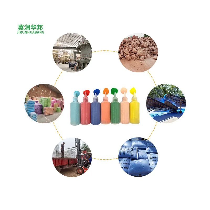 Natural &#038; Artificial Multi-Colored Sand Suppliers | Runhuabang Manufacturers